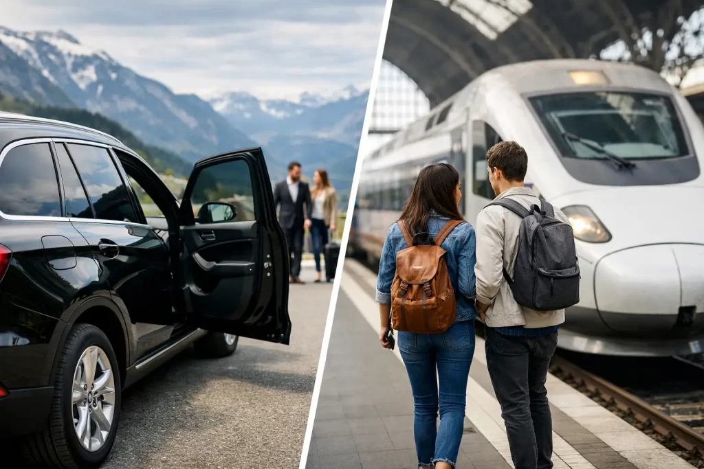 Private Transfer vs Train Europe: What Wins?